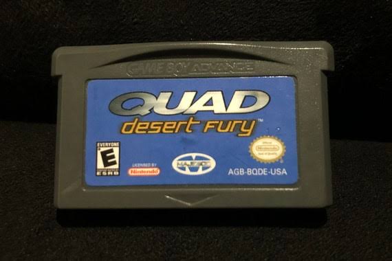 QUAD DESERT FURY GBA