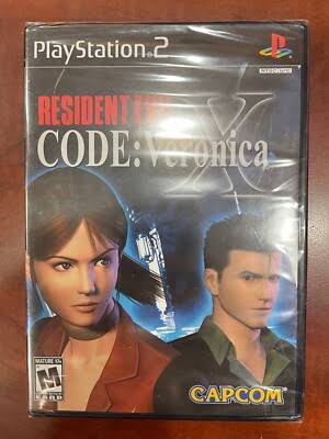 RESIDENT EVIL CODE VERONICA X  PS2 PAS DE MANUEL