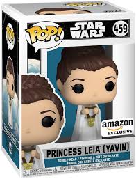 FUNKO POP STAR WARS #459 PRINCESS LEIA YAVIN AMAZON EXCLUSIVE