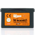 FINDING NEMO + THE INCREDIBLES GBA