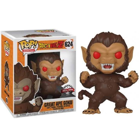 FUNKO POP ANIMATION DRAGONBALL Z #624 GREAT APE GOKU SPECIAL EDITION