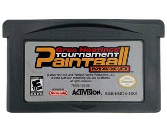 GREG HASTINGS' TOURNAMENT PAINTBALL MAX'D GBA