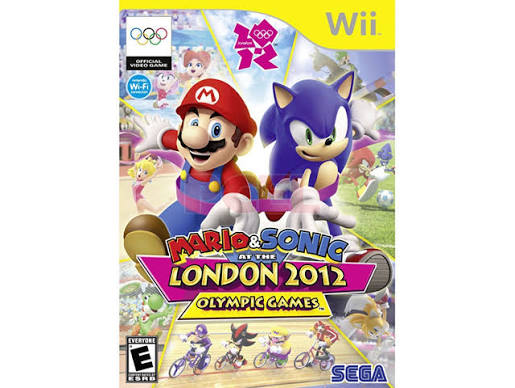 MARIO & SONIC AT THE LONDON 2012 OLYMPIC GAMES CIB NINTENDO WII ORIGINAL