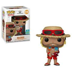 FUNKO POP GAMES OVERWATCH #516 MCCREE 2019 SUMMER CONVENTION LIMITED EDITION EXCLUSIVE