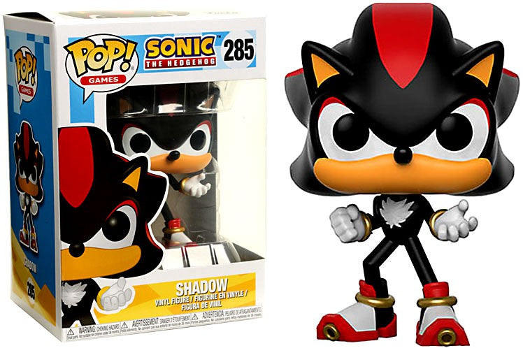 FUNKO POP GAMES SONIC THE HEDGEHOG #285 SHADOW