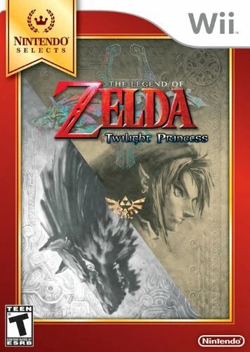 ZELDA TWILIGHT PRINCESS NINTENDO SELECT NINTENDO WII ORIGINAL CIB