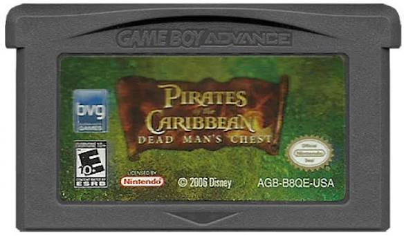 PIRATES OF THE CARIBBEAN DEAD MAN'S CHEST GBA