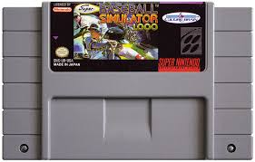 SUPER BASEBALL SIMULATOR 1000 NINTENDO SNES