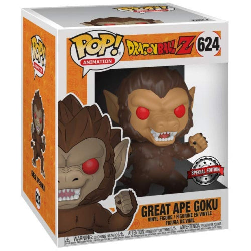 FUNKO POP ANIMATION DRAGONBALL Z #624 GREAT APE GOKU SPECIAL EDITION