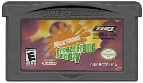 NICKTOONS FREEZE FRAME FRENZY GBA