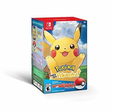 POKEMON LET'S GO PIKACHU + POKEBALL PLUS NINTENDO SWITCH