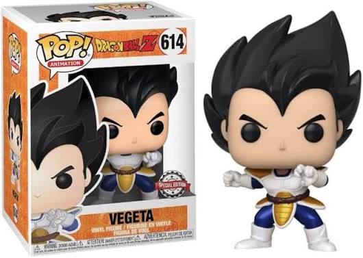 FUNKO POP ANIMATION DRAGONBALL Z #614 VEGETA SPECIAL EDITION