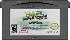 SHREK SMASH N' CRASH RACING GBA