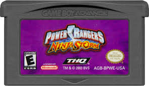 POWER RANGERS NINJA STORM GBA