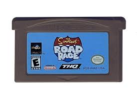 THE SIMPSONS ROAD RAGE GBA