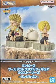 ONE PIECE WCF LOG MOMENTS SANJI & ZEFF FIGURINE MANGAS