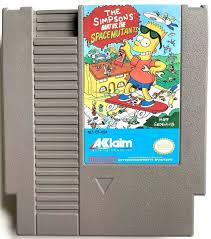 THE SIMPSONS BART VS THE SPACE MUTANTS NINTENDO NES