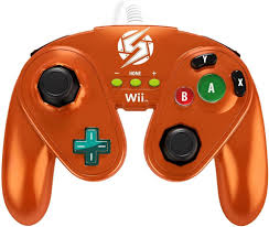 MANETTES WIRED FIGHT PAD  NINTENDO WII ORIGINAL