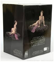 PRINCESS LEIA AS JABBA'S SLAVE STATUE MANGAS