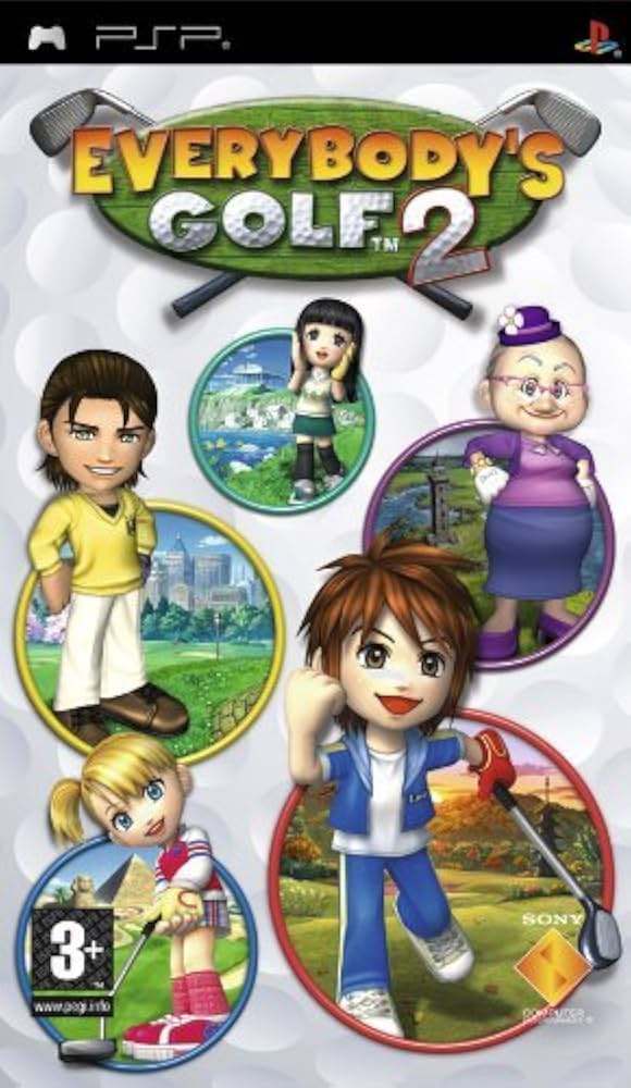 EVERYBODY'S GOLF 2 PSP