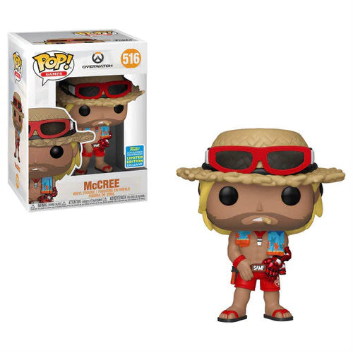 FUNKO POP GAMES OVERWATCH #516 MCCREE 2019 SUMMER CONVENTION LIMITED EDITION EXCLUSIVE