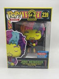 FUNKO POP ROCKS JIMI HENDRIX #239 BLACK LIGHT RAINBOW NYCC 2021 SHARED EXCLUSIVE
