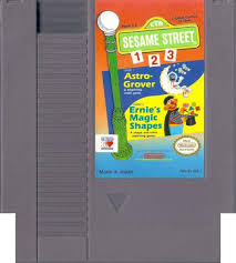 SESAME STREET 123 NINTENDO NES