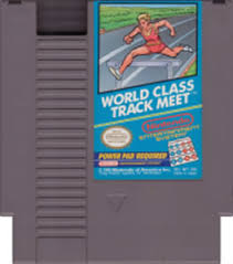 WORLD CLASS TRACK MEET NINTENDO NES