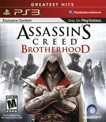 ASSASSIN'S CREED BROTHERHOOD GREATEST HITS PS3