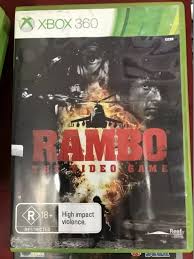 RAMBO THE VIDEO GAME XBOX 360