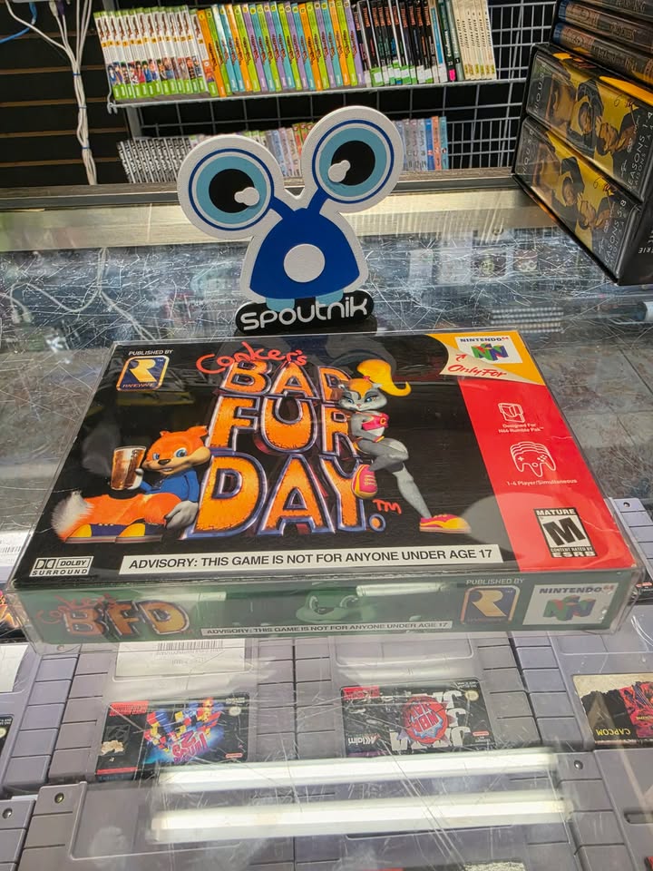 CONKER'S BAD FURY DAY N64 BOX ONLY
