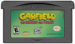GARFIELD THE SEARCH FOR POOKY  GBA