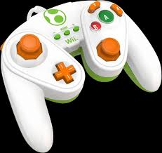 MANETTES WIRED FIGHT PAD  NINTENDO WII ORIGINAL