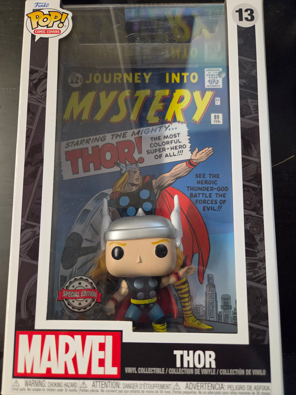 FUNKO POP COMIC COVERS #13 THOR SPECIAL EDITION