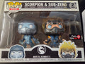 FUNKO POP GAMES MORTAL KOMBAT X 2 PACKS SCORPION & SUB-ZERO