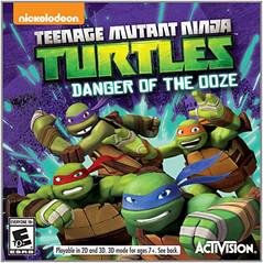 TEENAGE MUTANT NINJA TURTLES DANGER OF THE OOZE 3DS