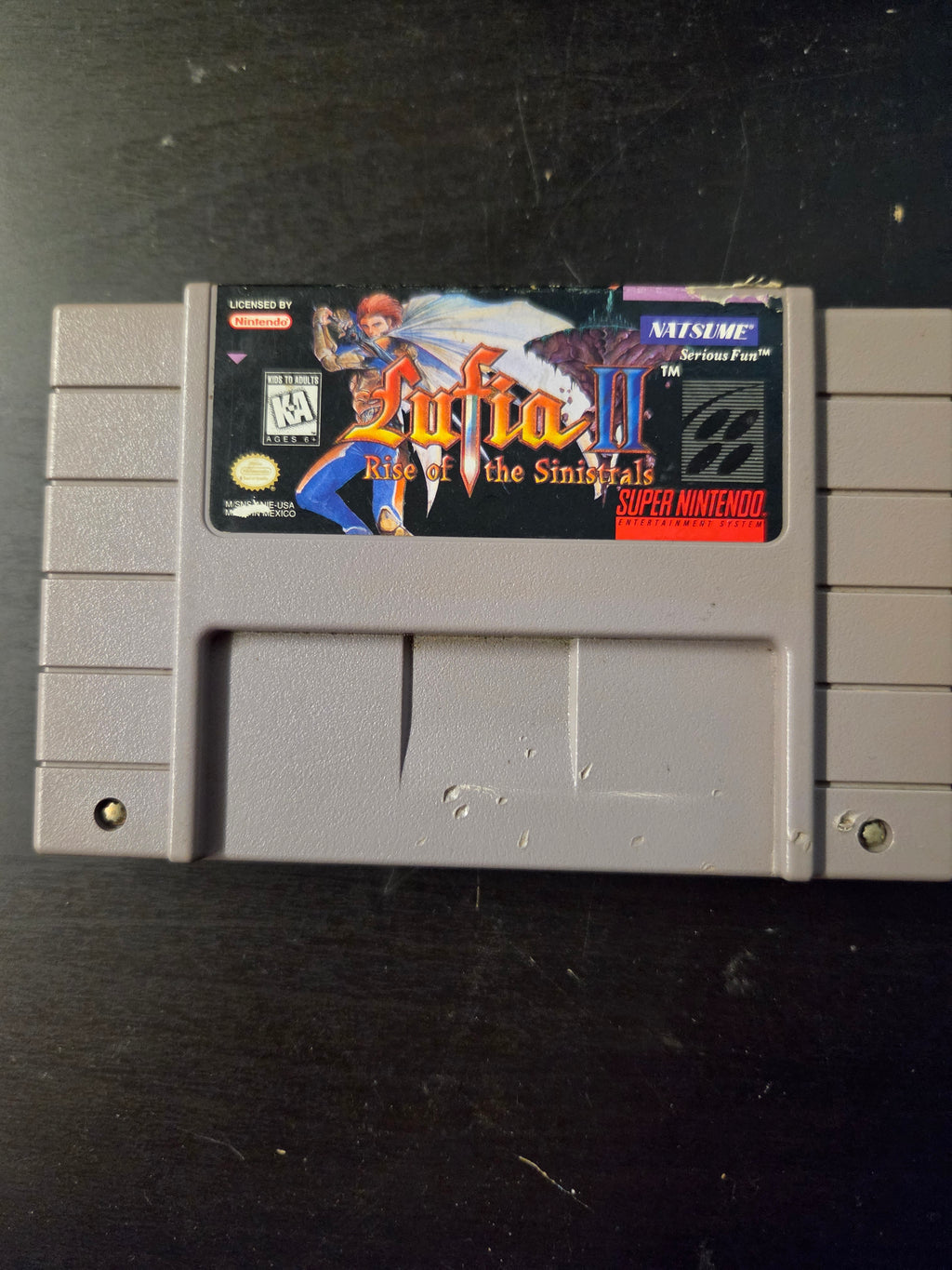 LUFIA 2 RISE OF SINISTRALS NINTENDO SNES