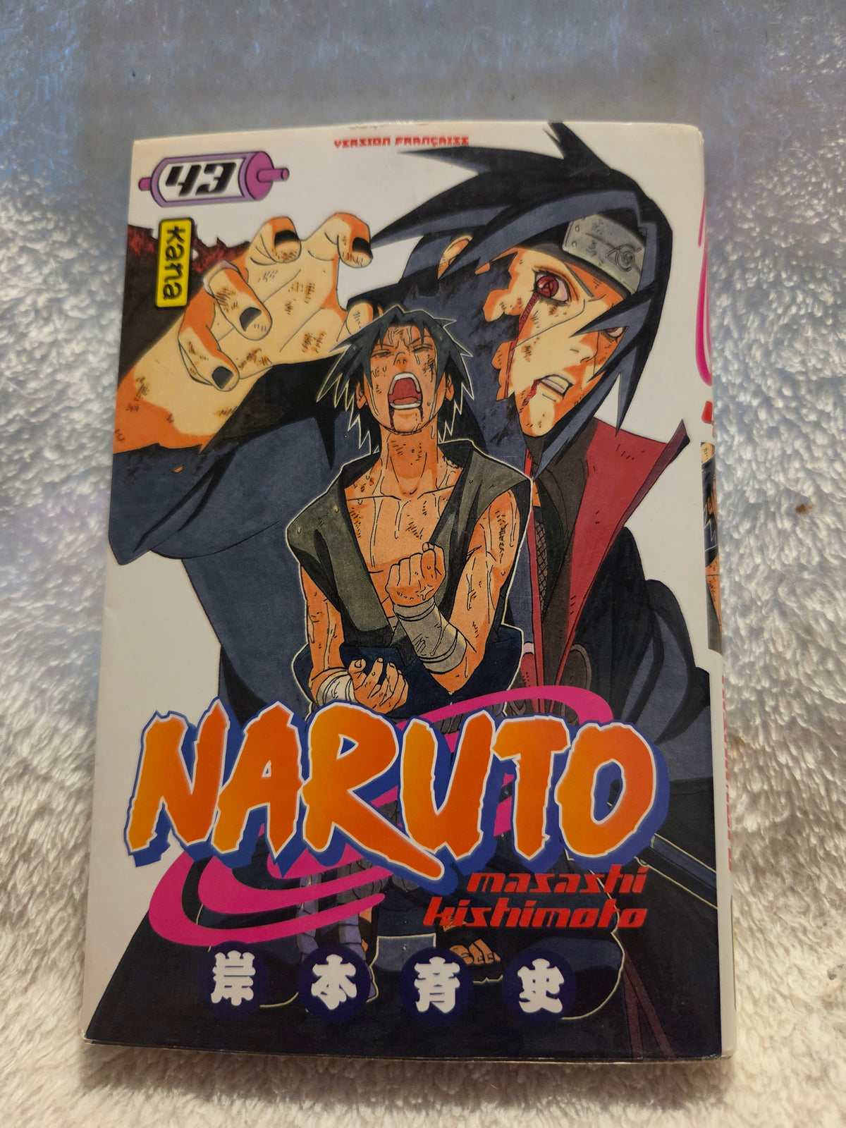 NARUTO TOME 43 PAR MASASHI KISHIMOTO LIVRES MANGA