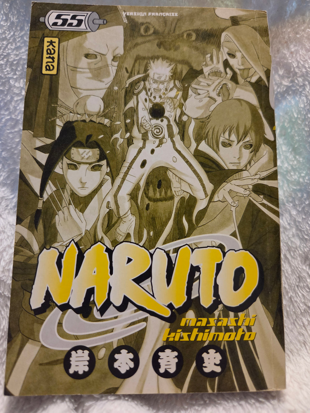 NARUTO TOME 55 PAR MASASHI KISHIMOTO LIVRES MANGA