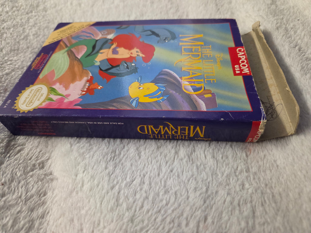 DISNEY'S THE LITTLE MERMAID NINTENDO NES BOÎTE SEULEMENT