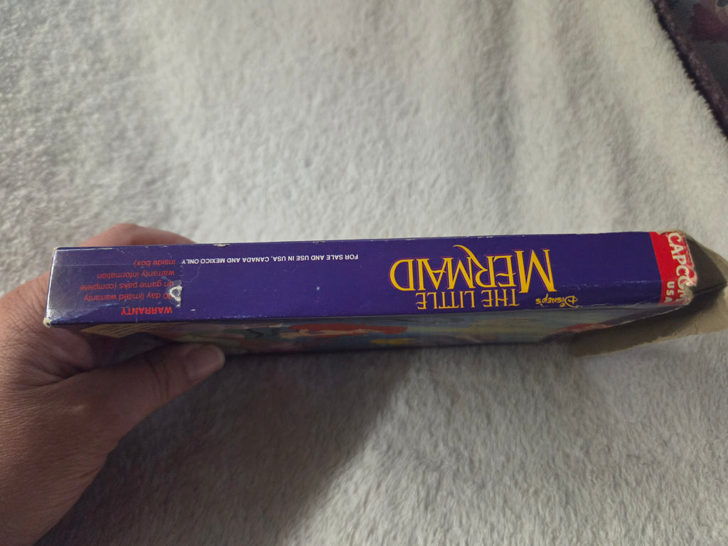 DISNEY'S THE LITTLE MERMAID NINTENDO NES BOÎTE SEULEMENT
