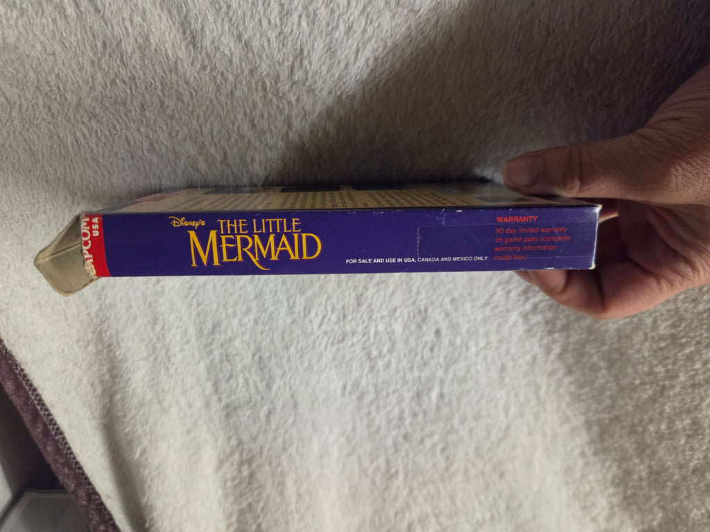 DISNEY'S THE LITTLE MERMAID NINTENDO NES BOÎTE SEULEMENT