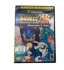 SONIC ADVENTURE DX DIRECTOR'S CUT PLAYER'S CHOICE NINTENDO GAMECUBE