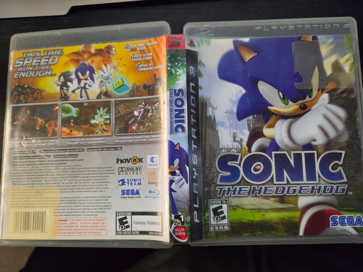 SONIC THE HEDGEHOG PS3