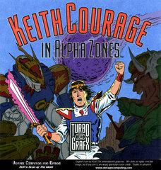 KEITH COURAGE IN ALPHA ZONES TURBO GRAPH 16