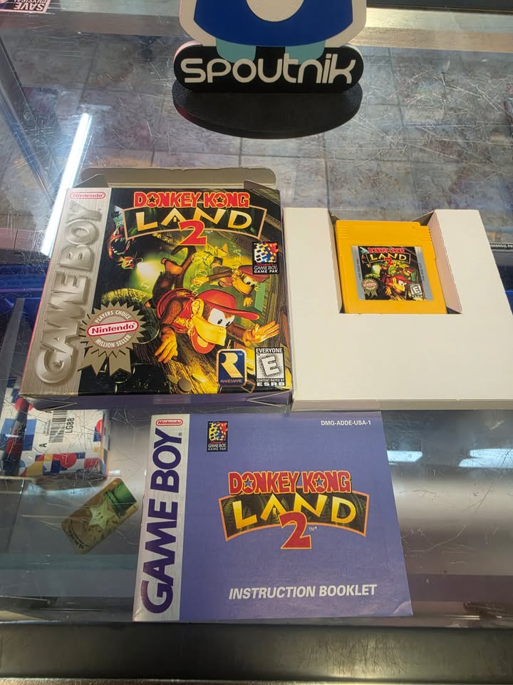 DONKEY KONG LAND 2 GAME BOY CIB