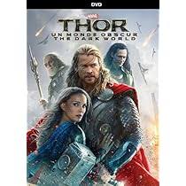 THOR THE DARK WORLD DVD