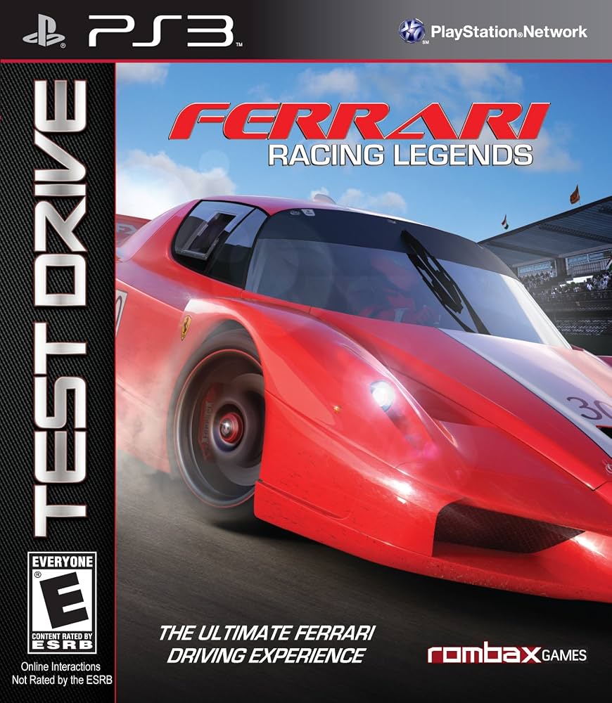 TEST DRIVE FERRARI RACING LEGENDS PS3