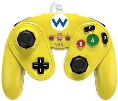 MANETTES WIRED FIGHT PAD  NINTENDO WII ORIGINAL