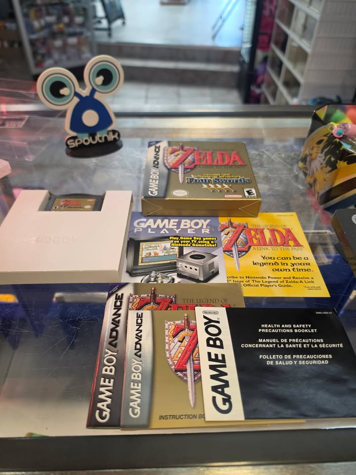 THE LEGEND OF ZELDA  A LINK TO THE PAST GBA CIB